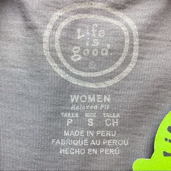 Life Is Good Gray Crusher T-Shirt Size Small New With Tags - Picture 2 of 9
